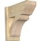 Ekena Millwork Legacy Slat Rough Sawn Outlooker, Douglas Fir, 8"W x 18"D x 18"H OUT08X18X18LEC06RDF - alternate 1